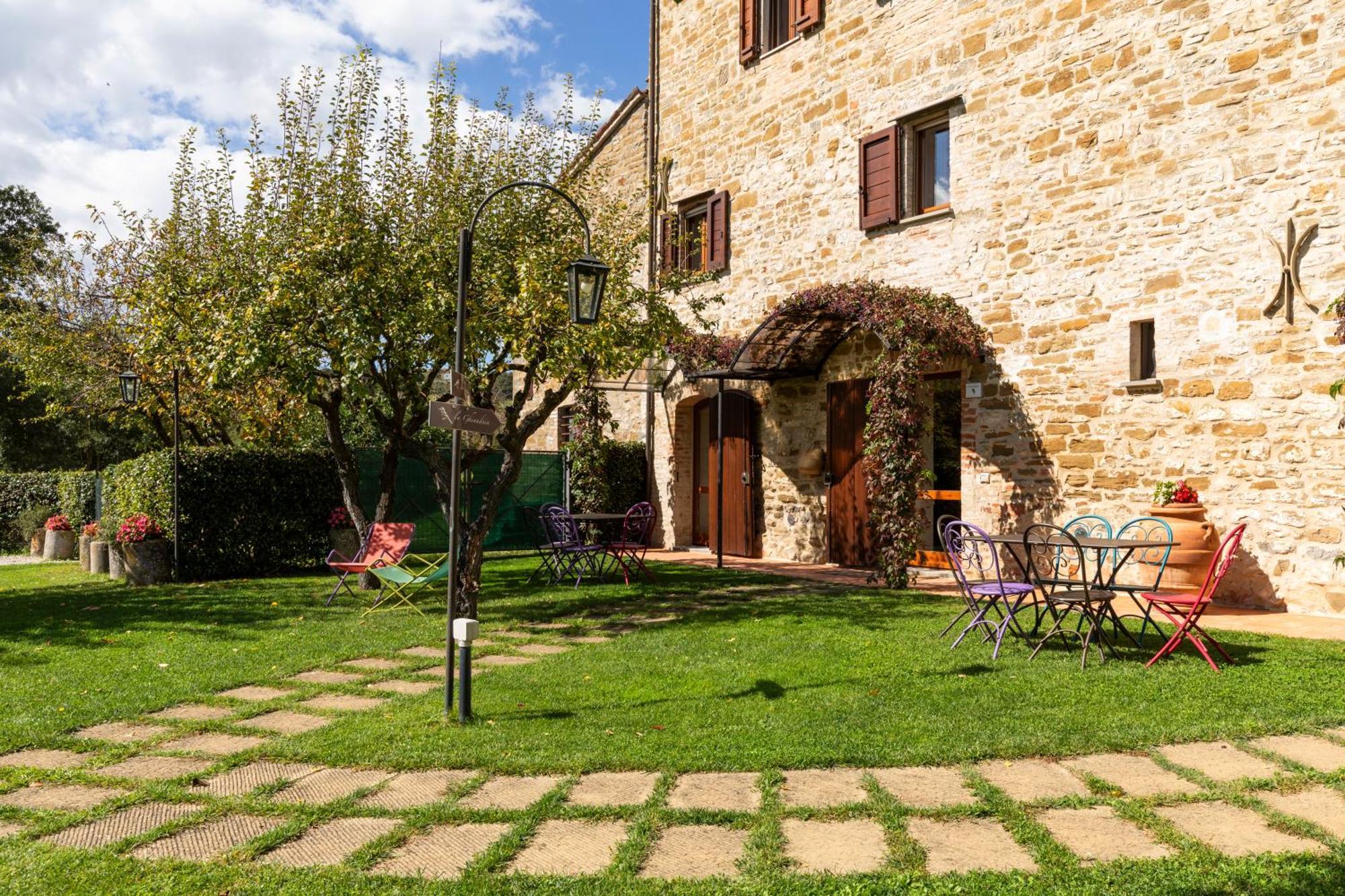 Agriturismo I Gelsi Di Santa Cristina Губбио Экстерьер фото