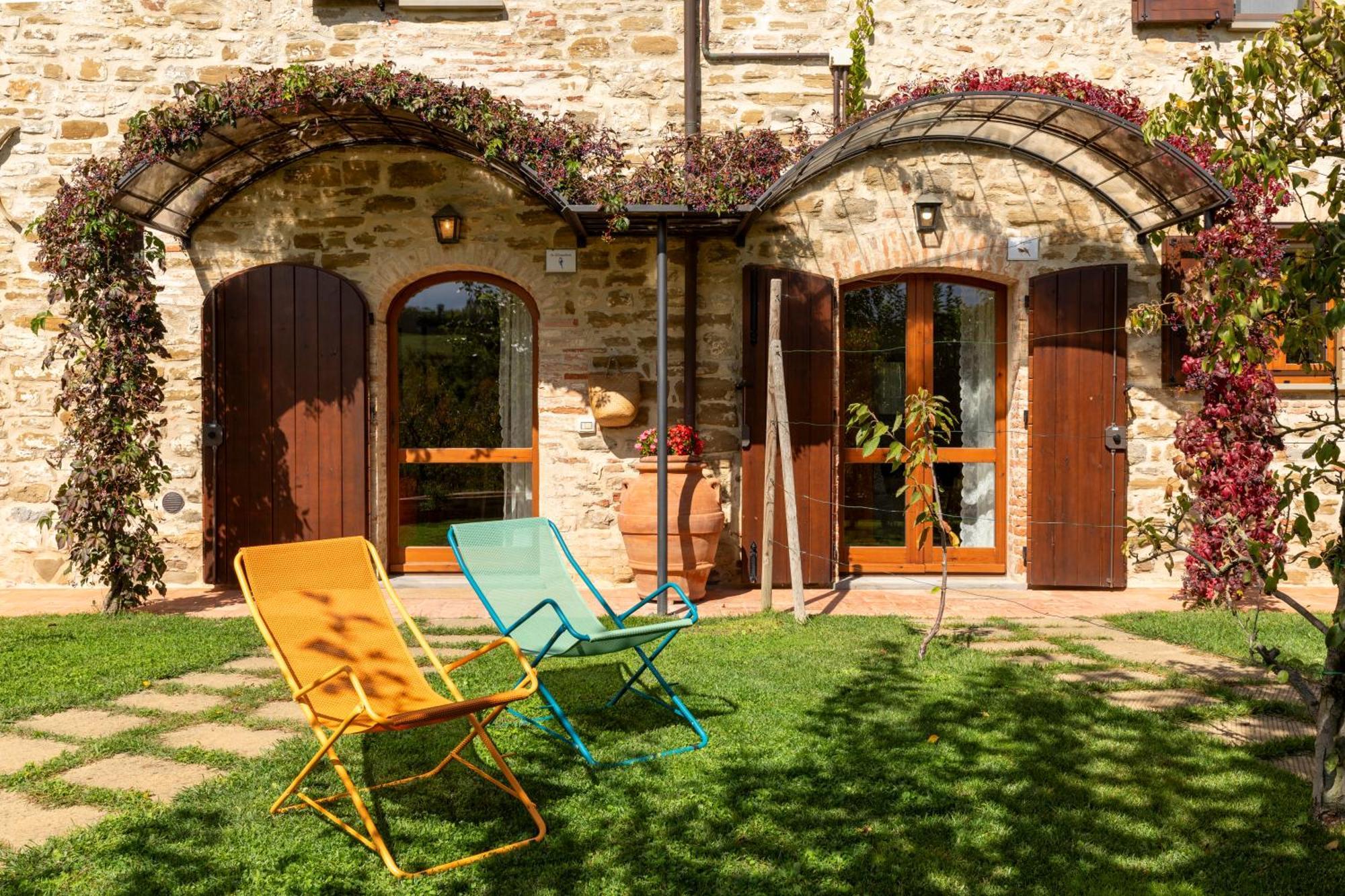 Agriturismo I Gelsi Di Santa Cristina Губбио Экстерьер фото